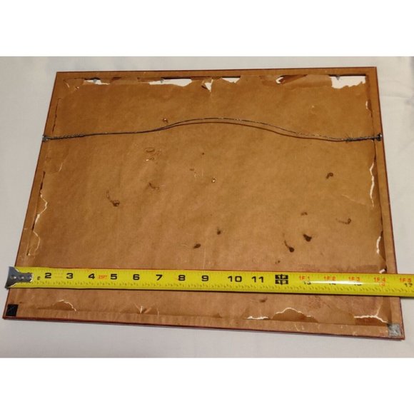 Vintage Ferdinand Ralph F R Petrie Fishing Boat Harbor Dock Print Signed 12x16.5 - Picture 8 of 8